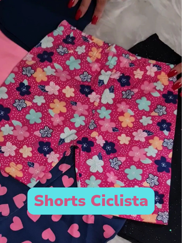 Detalhes – Shorts Ciclista